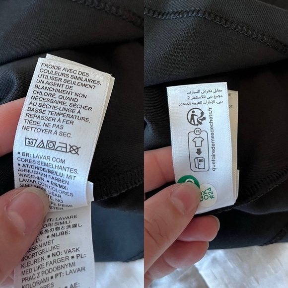 NWOT The Drop Crop Top S Black - Picture 8 of 12